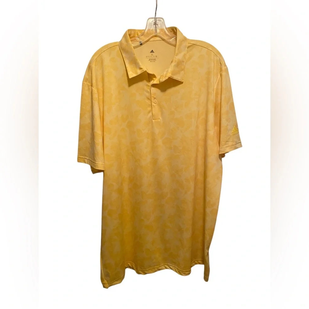 Bundle of Floral Print golf polos. Brands include Adidas‎ and Monterey. Size XL